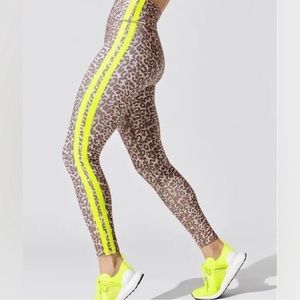 WITH Wear It To Heart High Waisted Leggings in Soft Cheetah